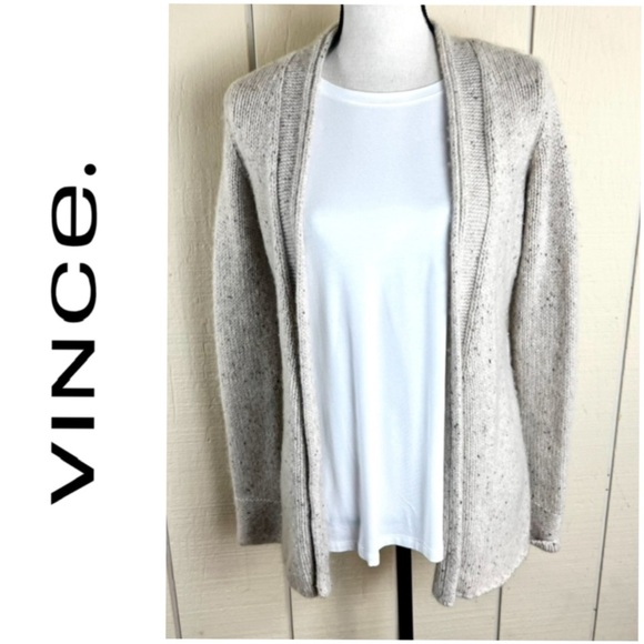 A Vince Cashmere Open Front Cardigan, S - Picture 2 of 14